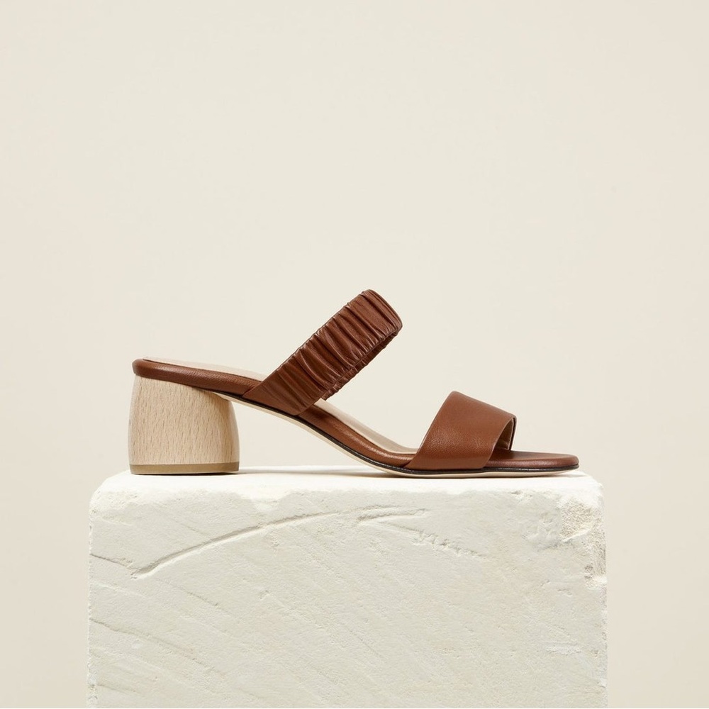 Dear Frances - Scrunch Mule Sandals, size 38